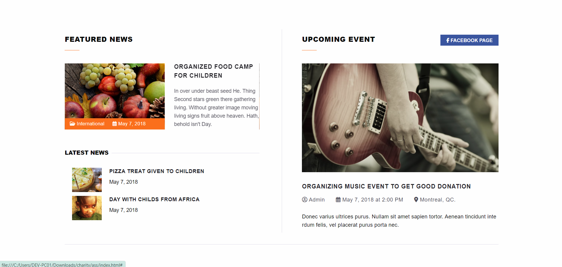 Feature design templates